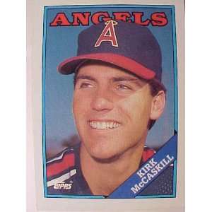  1988 Topps #16 Kirk McCaskill [Misc.]