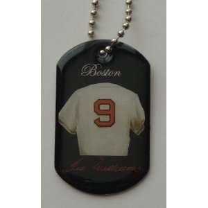 Ted Williams Dogtag with Game Used Bat:  Sports & Outdoors