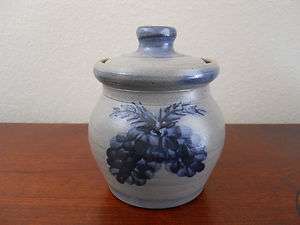 Stunning Rowe Pottery Works 1992 Jar with Lid   MINT MUST Have 