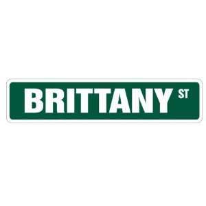  BRITTANY Street Sign collectable dog lover great gift 