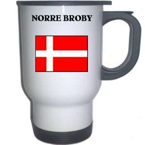  Denmark   NORRE BROBY White Stainless Steel Mug 