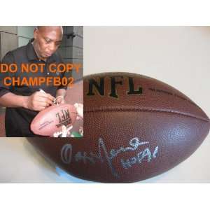 OZZIE NEWSOME,CLEVELAND BROWNS,BALTIMORE RAVENS,HOF,SIGNED,AUTOGRAPHED 