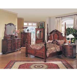    Yuan Tai MD1000Q Madina Queen Poster Bedroom set: Home & Kitchen