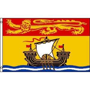  Canada Official New Brunswick flag: Sports & Outdoors