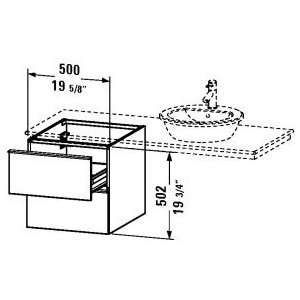 Duravit DN678101414 Terra / Terra Darling New Darling New Cabinet Only 