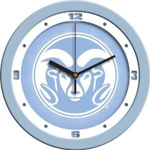 Colorado State Rams NCAA Wall Clock (Blue):  Sports 
