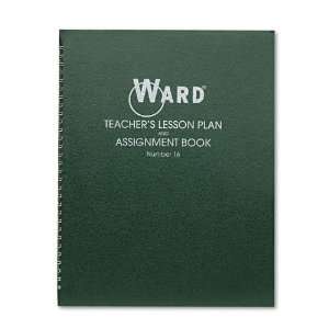  Ward : Lesson Plan Book, Wirebound, 6 Class Periods/Day, 11 