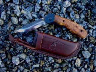   Handmade Hunting/Camping/ Bushcraft FOLDING Knife/WOODSKNIFE FINLAND