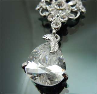 Clear Swarovski Crystal Bridal Chandelier Earrings NEW  