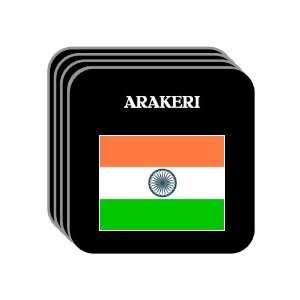  India   ARAKERI Set of 4 Mini Mousepad Coasters 