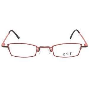   OGI 2179 641 Dark Olive Red Brick Eyeglasses