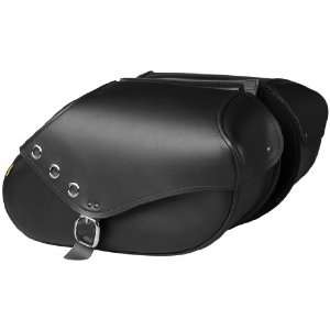   Style Synthetic Leather Saddlebag   Small Swooped 03437: Automotive