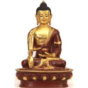  Buddha in Varada Mudra (Boon Granting Gesture)   Copper 