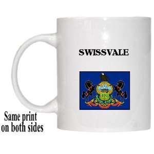  US State Flag   SWISSVALE, Pennsylvania (PA) Mug 