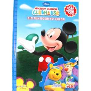  Mickey Mouse Club House Coloring Book: Toys & Games