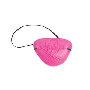  Pirate Party Pink Girl Eye Patch Pack of 5: Kitchen 