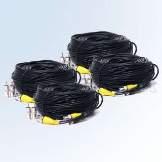 Surveillance Security CCTV Camera Video Power Extension Cable Wire 