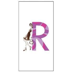  Swankie Hankies Couture Pocket Tissues   Monogram R 