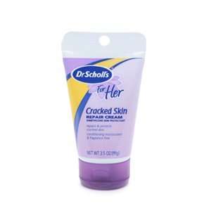  Dr. Scholls for Her Cracked Skin Repair Cream 3.5 oz 