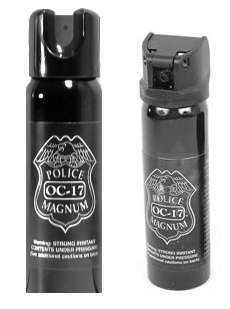 Police OC 17 Pepper Spray Keychains w/ case fits mace  