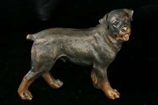 Bronze Rottweiler Dog Statue Casting Dogs German Breeds  
