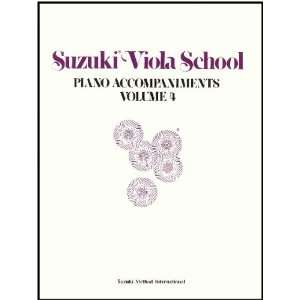  Suzuki Viola School Volume 4   Piano Accompaniment   Book 