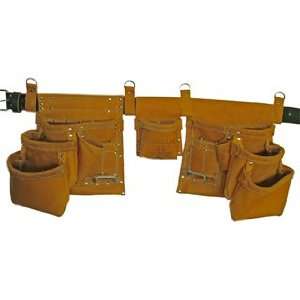  Leather Cadillac Front Buckle Framing Tool Belt