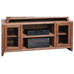  City Loft 60 TV Console in Golden Oak Legends CL1228.GDO 