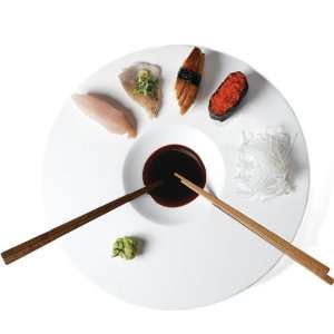  MINT Sushi Time Porcelain Sushi Plate