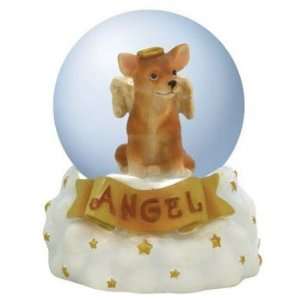  Angel Chihuahua Water Globe: Home & Kitchen