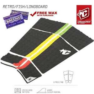   Retro Fish / Longboard Surfboard Traction Pad
