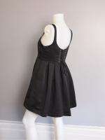 Betsey Johnson LITTLE BLACK DRESS corset size 6 cute!  