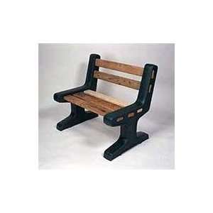  PARK BENCH ENDS, Color: GREEN (Catalog Category: Barn 
