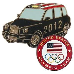  London 2012 Team USA Taxi Pin: Sports & Outdoors