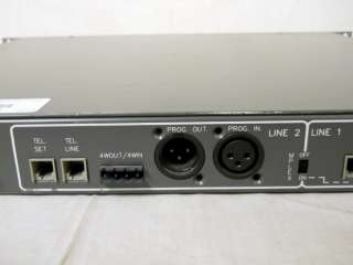 AEQ Broadcast TH 02EX mkII Digital Telephone Hybrid Single Rackmount 