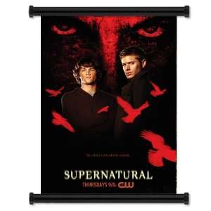  Supernatural TV Show Fabric Wall Scroll Poster (16x23 