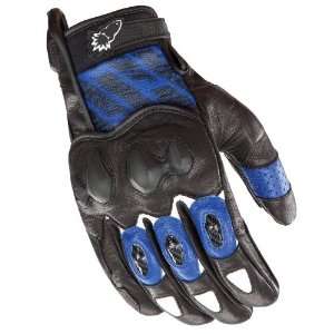  Joe Rocket Mens Supermoto 2.0 Motorcycle Glove blue/black 