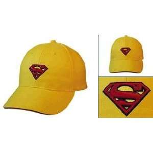  Superman Yellow Superhero Cap: Toys & Games