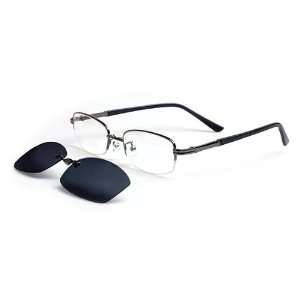  Model 9019 prescription eyeglasses (Gunmetal) Health 