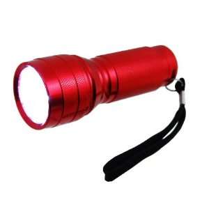  21 Super bright LED Flashlight   Cherry Red