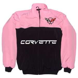 Corvette C5 Racing Jacket Pink and Black
