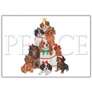  Pipsqueak Productions C553 Cavalier Holiday Boxed Cards 