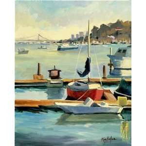  Kay Carlson   Sausalito Sunbow Artaissance Canvas Giclee 