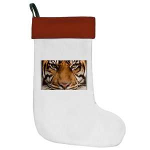  Christmas Stocking Sumatran Tiger Face 