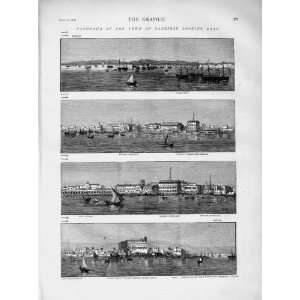  1873 Zanzibar Ships Sultan Palace Bishop Tozer Punjab 