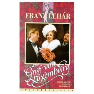  Der Graf von Luxemburg [VHS]: Eberhard Wächter, Lilian Sukis 