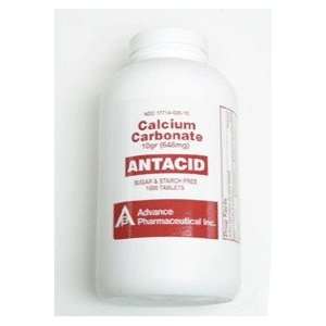  Calcium Carb Tabs 10 Gr *adv Size: 1000: Health & Personal 