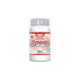  All Nature Calcium Pyruvate 500 mg 200 capsules Health 