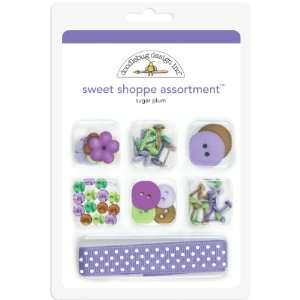    Sweet Shoppe Embellishment Kit   Sugar Plum