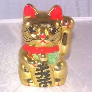  Golden Lucky Neko Cat 